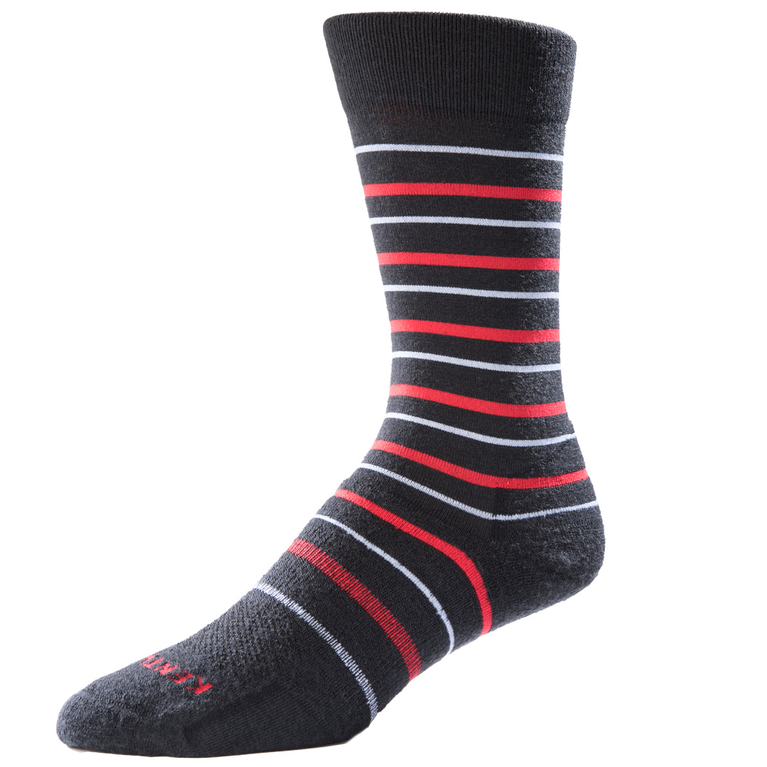 Red on sale dress socks