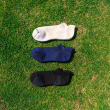 Midnight, Natural, and Black Monochrome Low socks