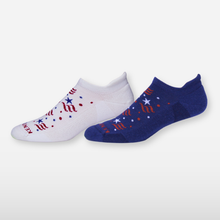 Arctic White Low and Midnight Blue Low socks